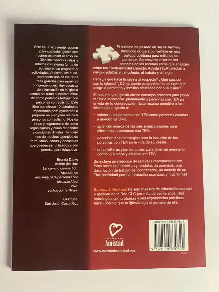 El Autismo y Tu Iglesia Cómo fomentar el crecimiento espiritual con