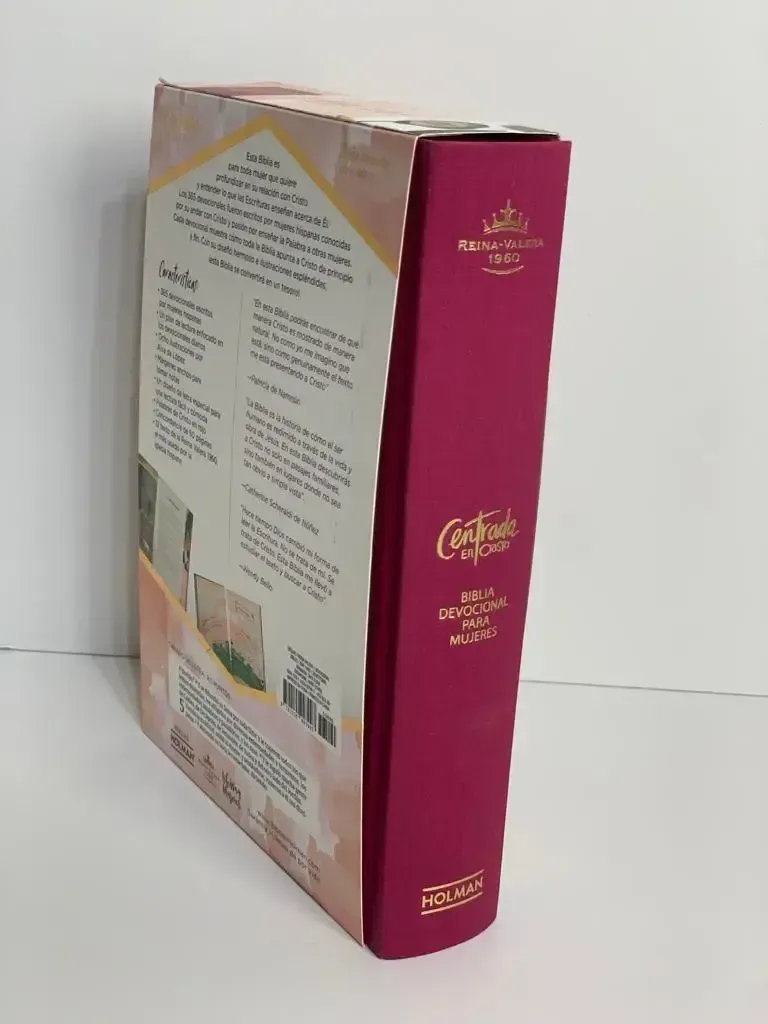 Biblia Devocional Para Mujer Centrada En Cristo RVR60 Tapa Dura Color