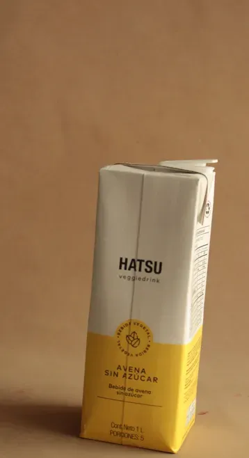 Avena liquida sin azúcar marca Hatsu