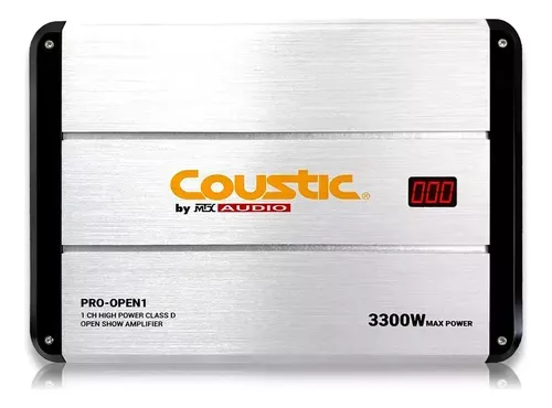 PRO-OPEN1  / AMPLIFICADOR COUSTIC 1 CANAL OPEN SHOW 3300W MAX