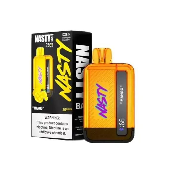 Vaporizador Desechable Nasty Bar 8500 Puff Mango