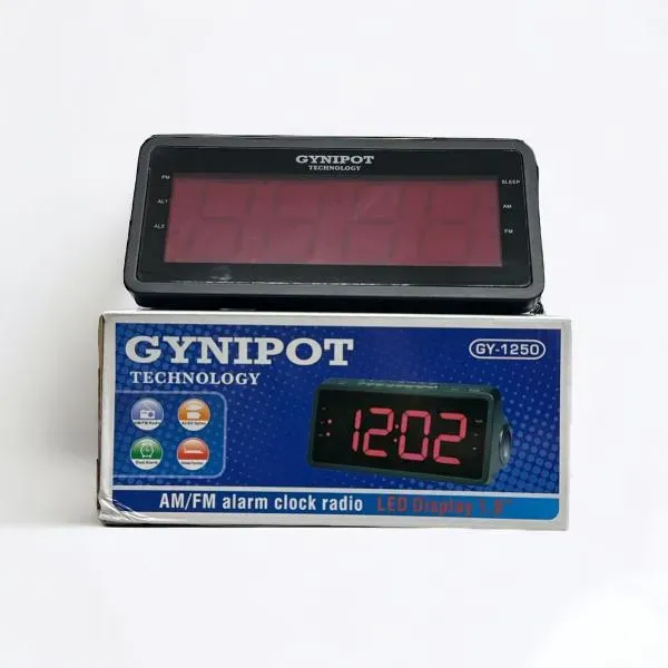 Radio Reloj Gynipot GY-1250