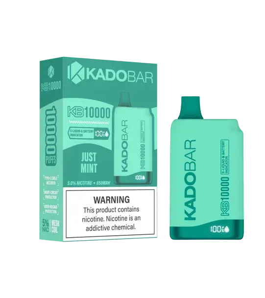 Vaporizador Desechable Kado-Bar 10 000 Puff Just Mint