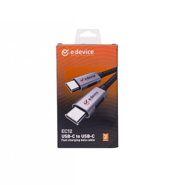 CABLE PD E-DEVICE EC12 TYPE C TO TYPE C 2 METROS