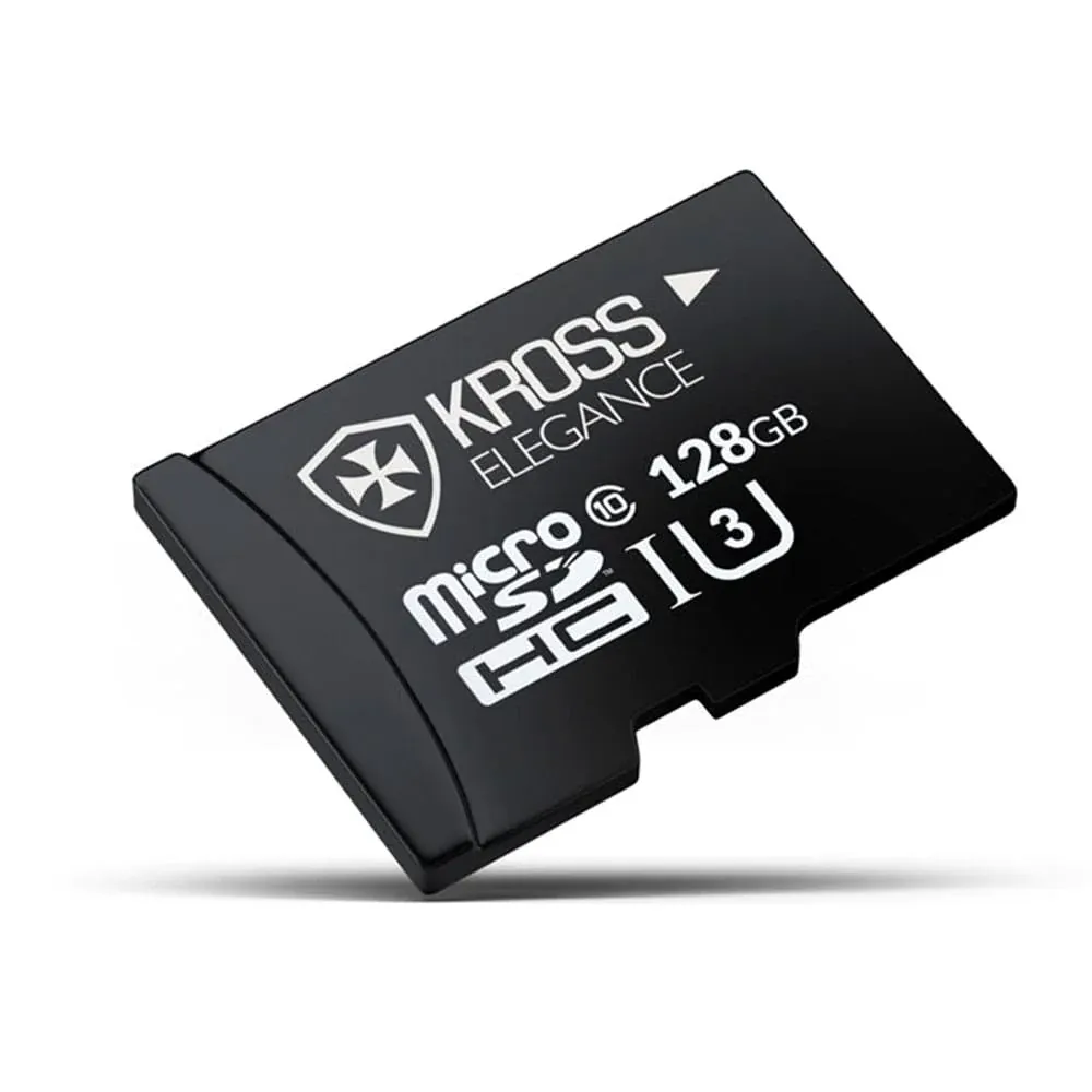Memoria Micro SD Kross Elegance 128GB  Clase 10 UHS 3