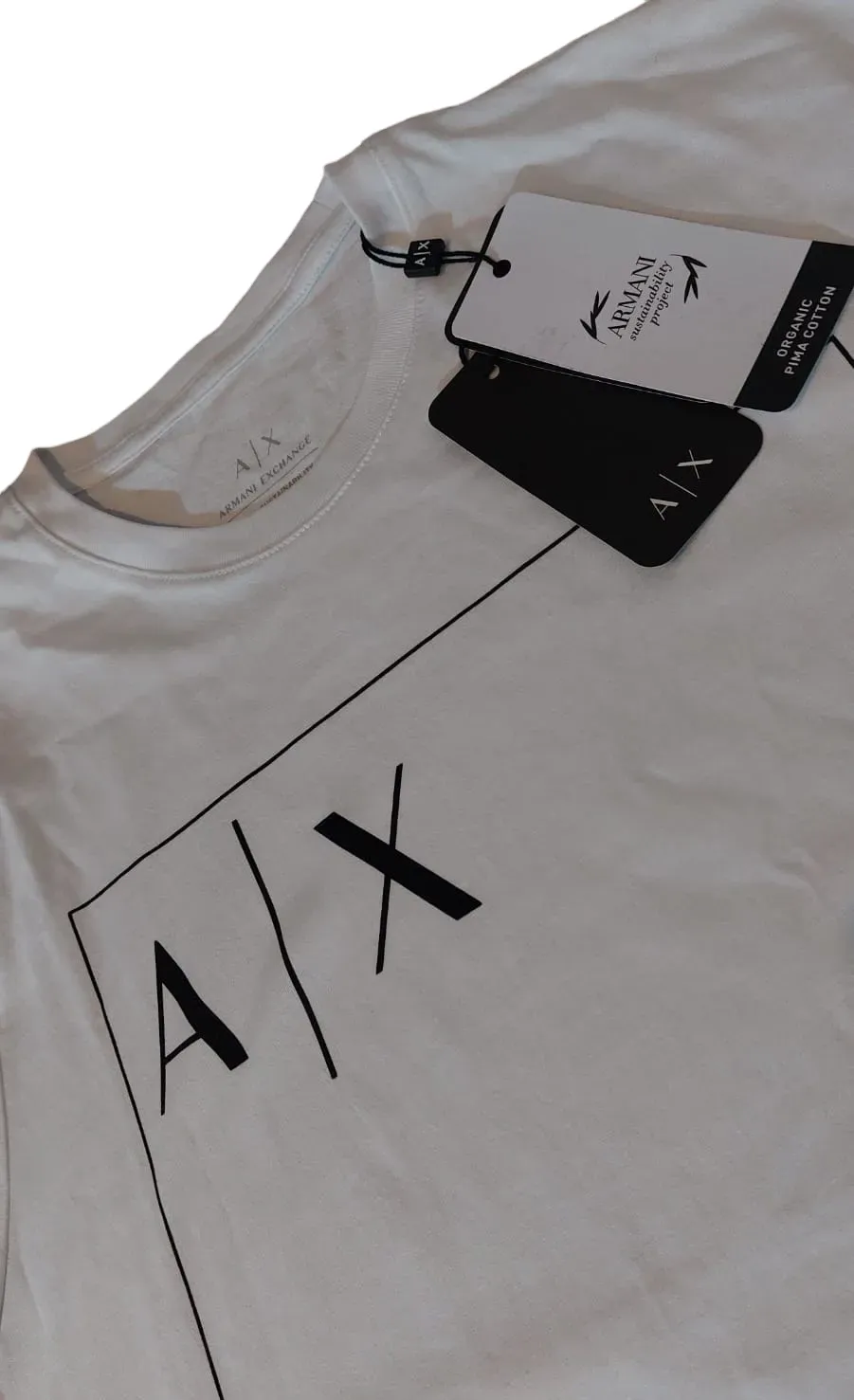 Camiseta blanca Armani Exchange