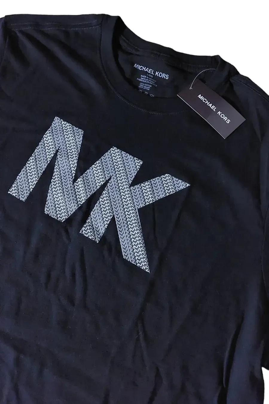 Camiseta negra Michael Kors