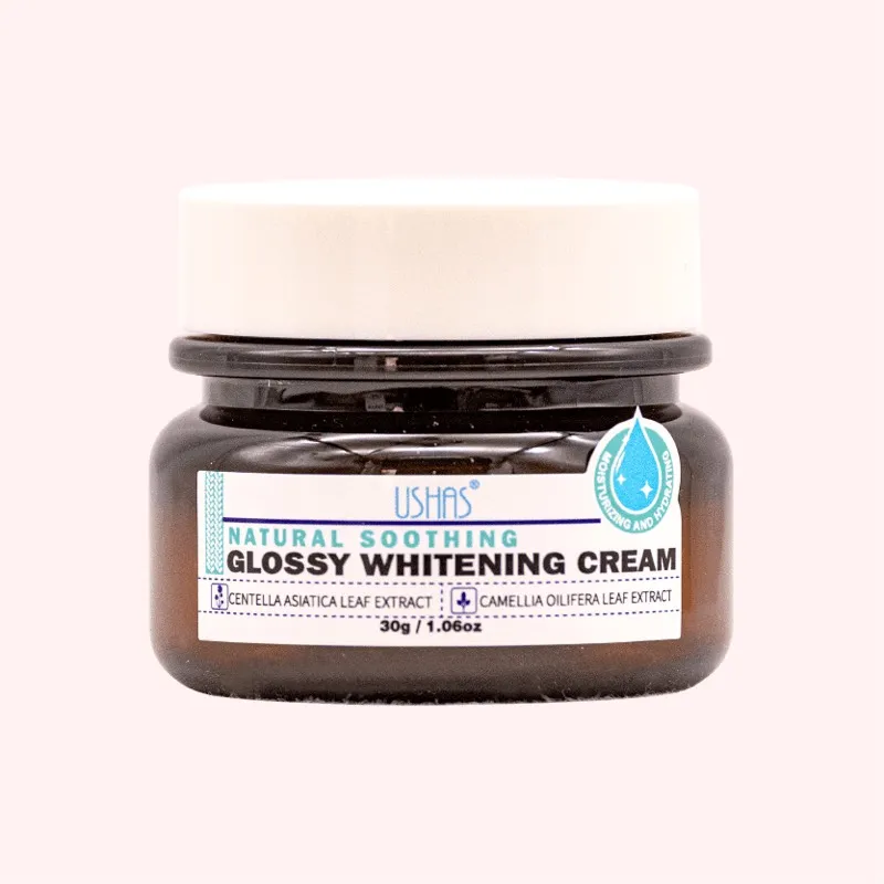 Ushas Glossy Whitening Cream 30g 