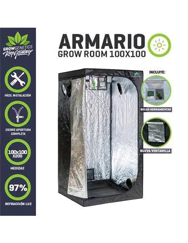 ARMARIO GROW ROOM 100 GROW GENETICS
