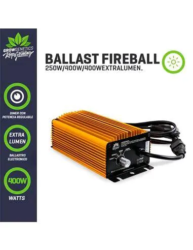 Ballast Electronico Regulable Extra Lumen 400W Fireball