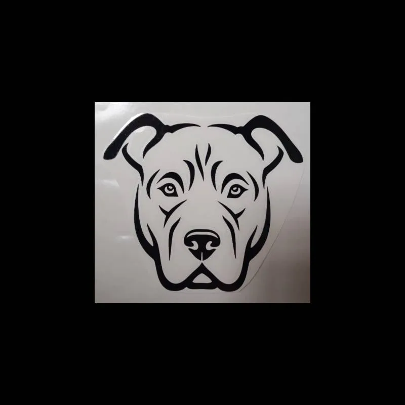 Sticker de vinilo Dog Pitbull 