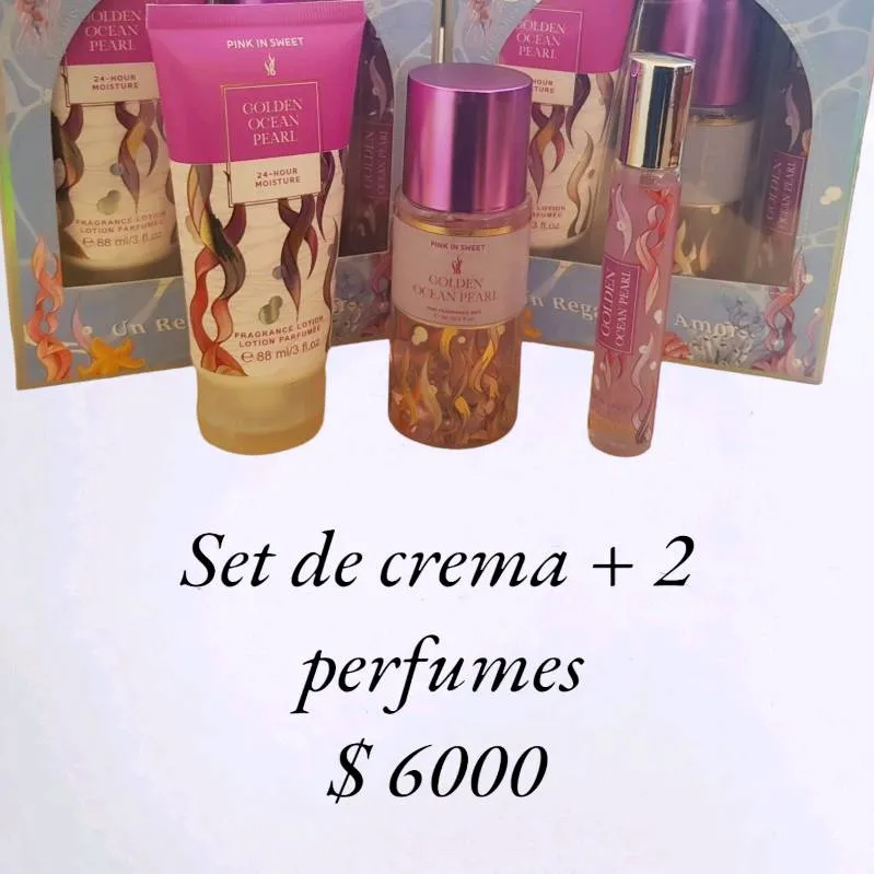 Set de Perfume Crema Y Colonia 