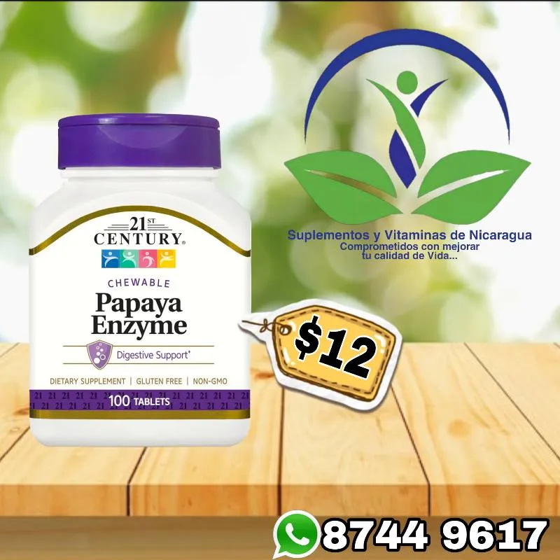 Papaya Enzyme Century 21th 100 tablets 