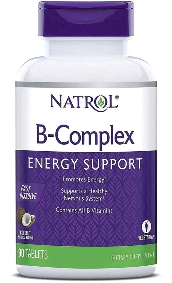 Complejo B Natrol 90 tabletas