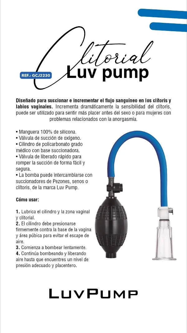 Bomba Clitorial Luv Pump