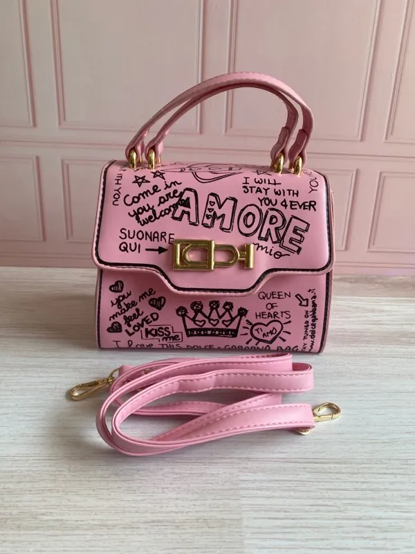 💛Bolso Amore Pink Ref:109✨