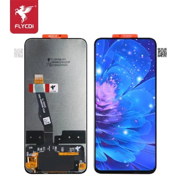 Pantalla LCD Para Huawei Y9 (2019) Y8S Flycdi Negra Sin Marco