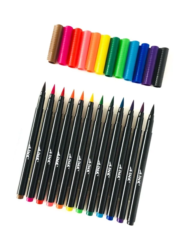 A-ink punta pincel vibe colors