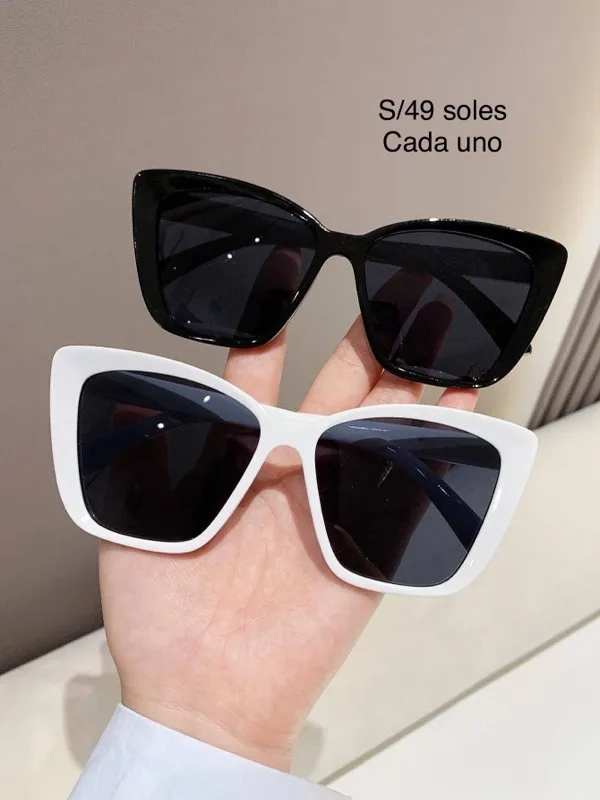 Gafas de sol estilo gatito 