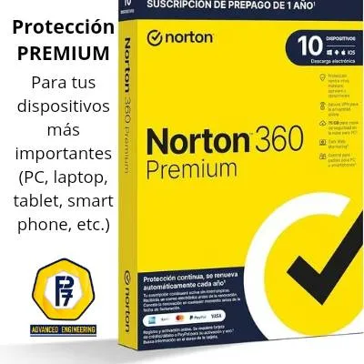 Licencia de Norton360 PREMIUM
