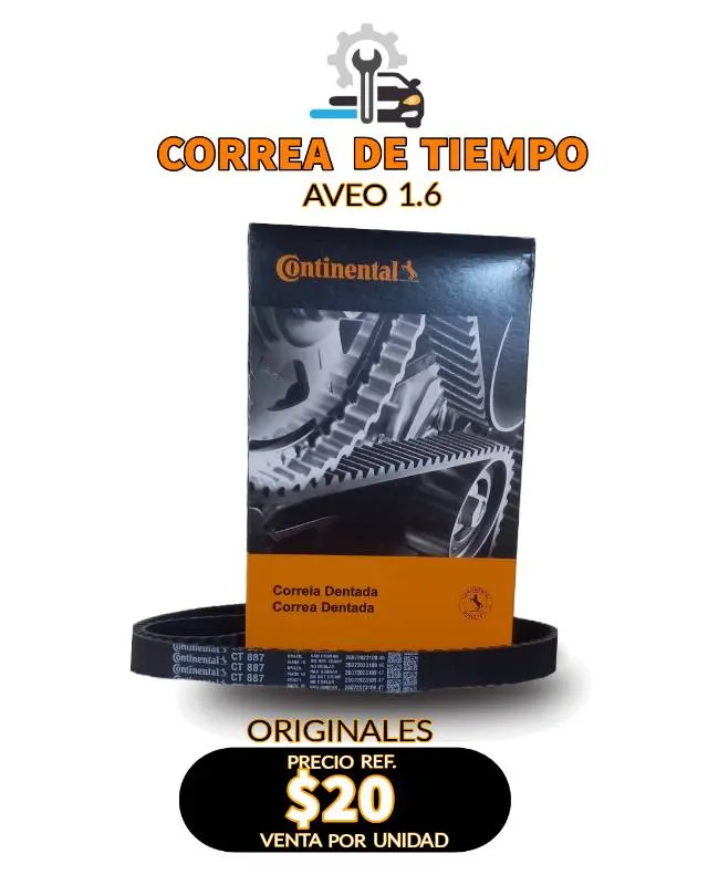 Correa De Tiempo Aveo 1.6 Original 