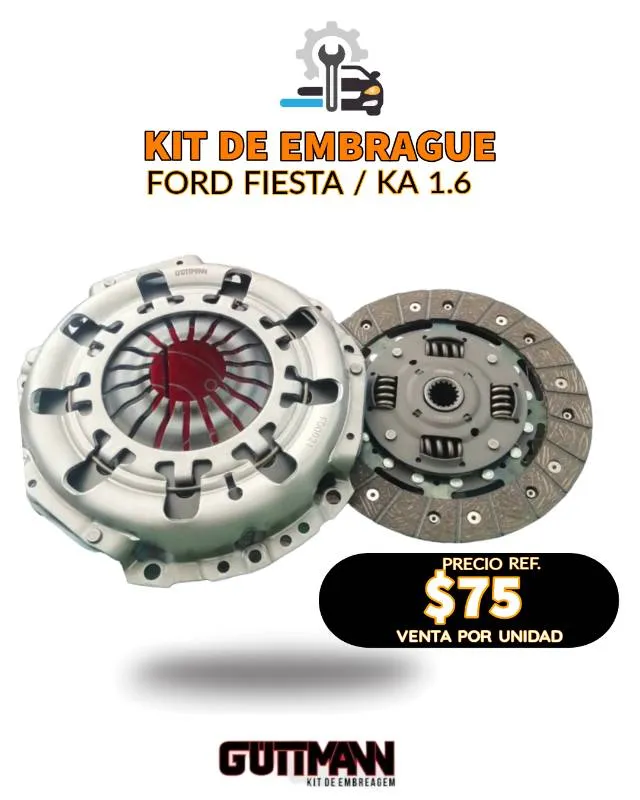 Kit De Embrague Ford Fiesta / Ka