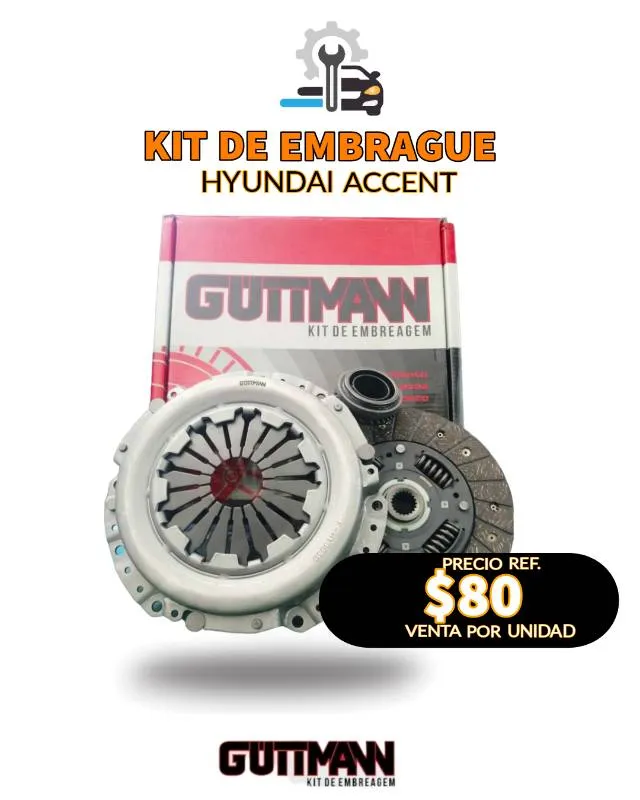 Kit De Embrague Hyundai Accent 