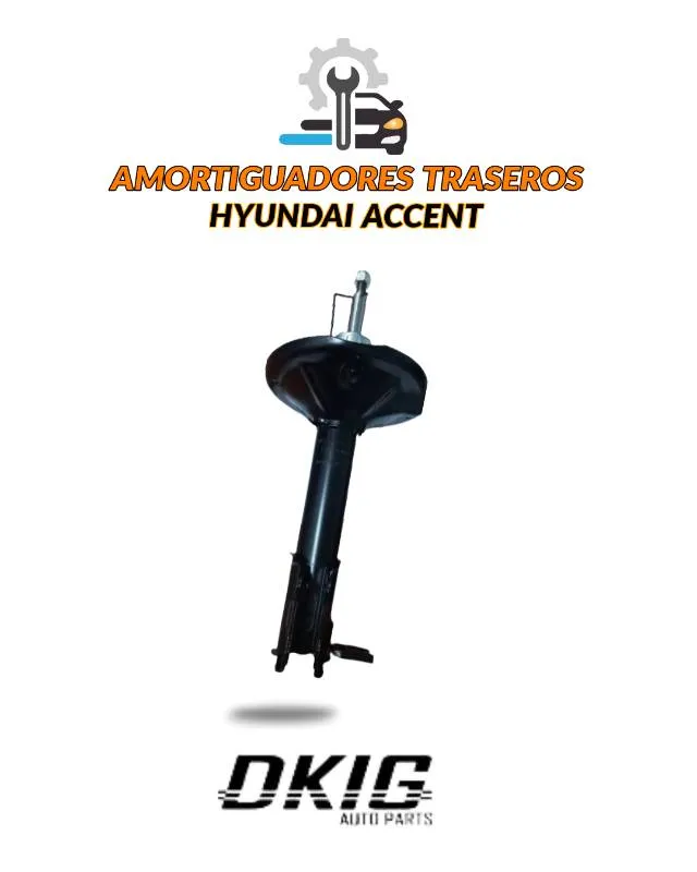 Par De Amortiguadores Traseros Hyundai Accent 