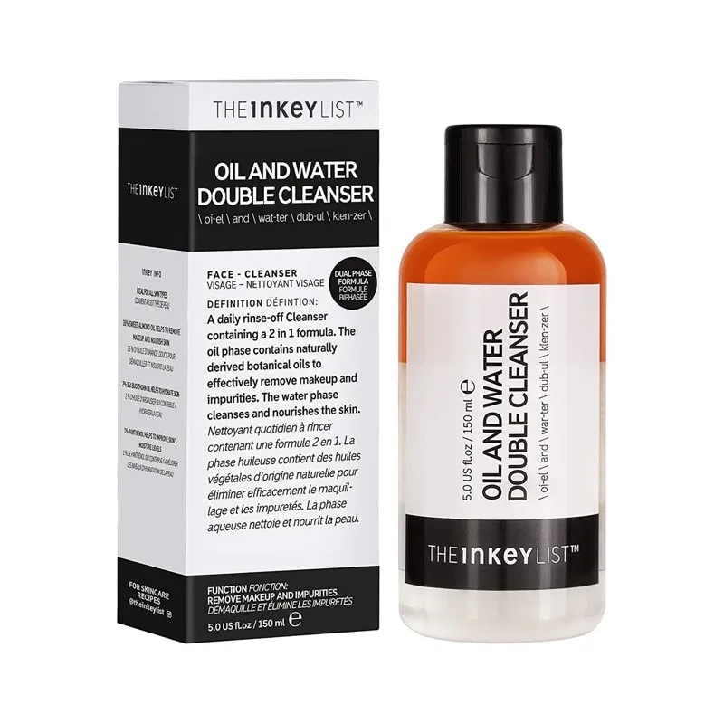 The Inkey List Oil And Water Double Cleanser 