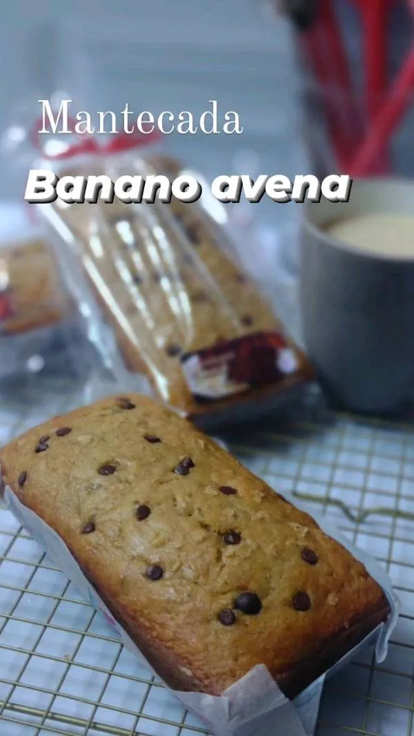 Mantecada Banano Avena 