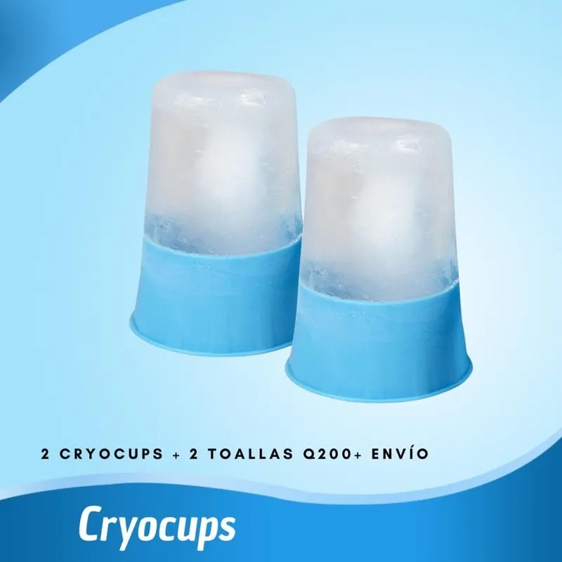 Cryo cups ice massager