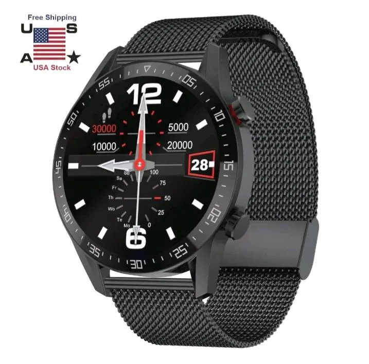 Smart watch for Android, IOS, negro
