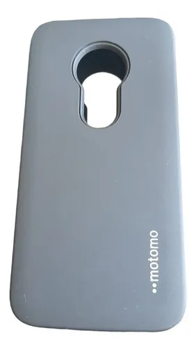 Forro Antichoque Compatible Con Motorola E5 Play Go Negro