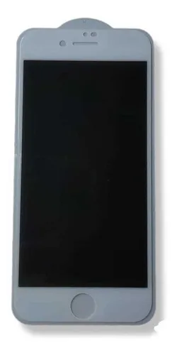 Vidrio Templado Antiespia Blanco Compatible Con  iPhone 7