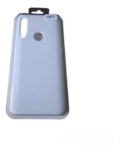 Forro Silicone Case Compatible Con Huawei Y9 Prime Blanco