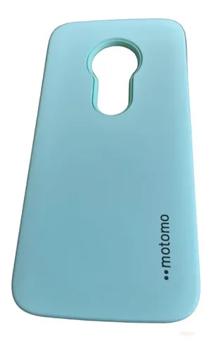 Forro Antichoque Compatible Con Motorola E5 Play Go Aguamari