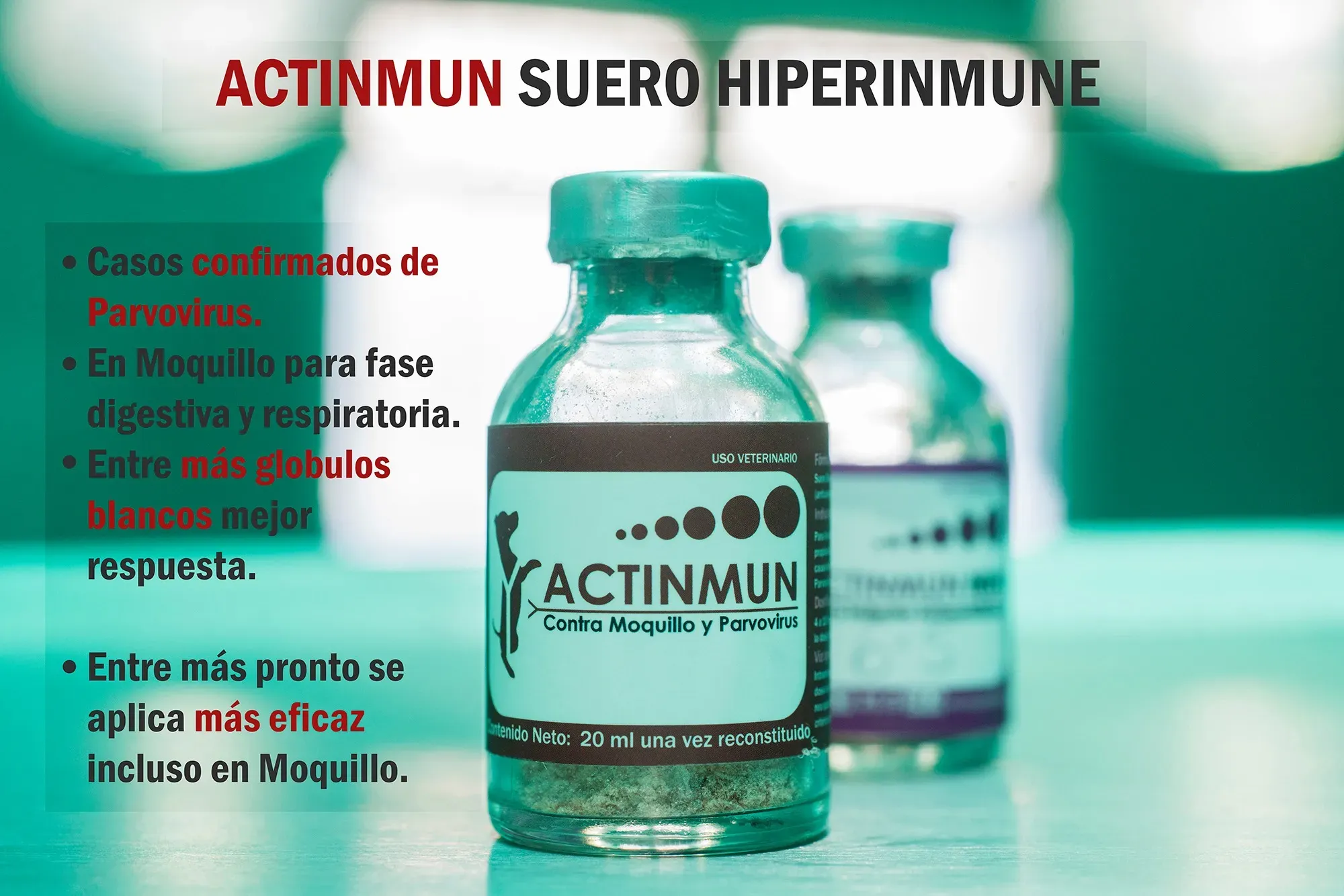Actinmun SHP (Suero Hiperinmune Policlonal) 