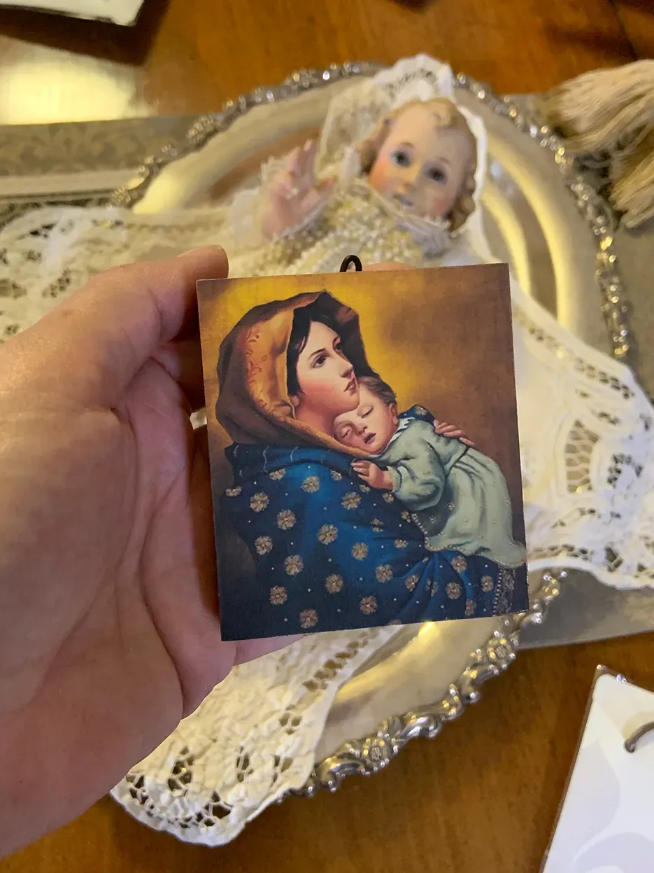 Icono Taco - Virgen Madonna