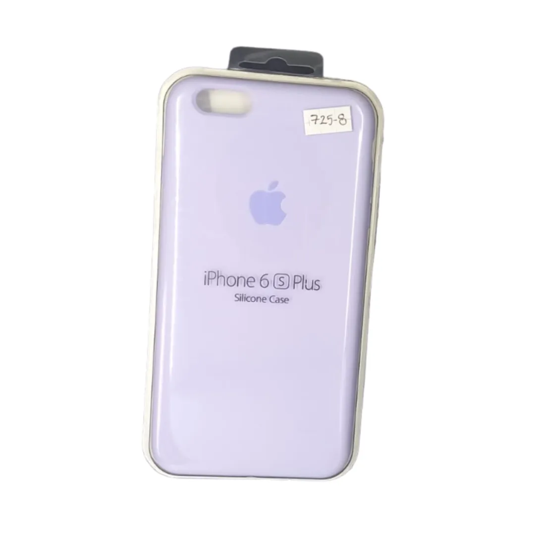 Forro Silicone Case Iphone 6S Plus Lila