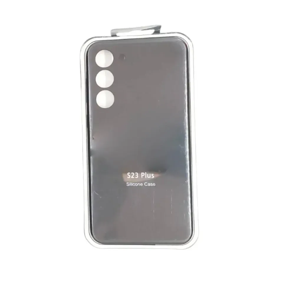 Forro Silicone Case  Samsung S23 Plus   Negro T08UEU4QBM 