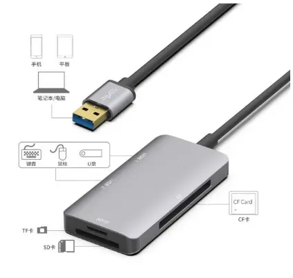 HUB USB TIPO A OTN-8107 ONTEN