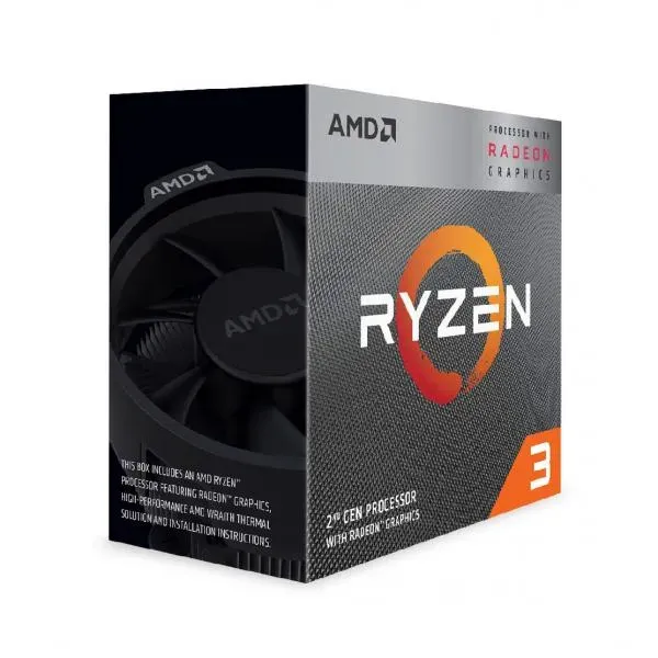 PROCESADOR AMD RYZEN 3 3200G 3RD 3.6 GHZ 4N AM4 YD3200C5FHBOX