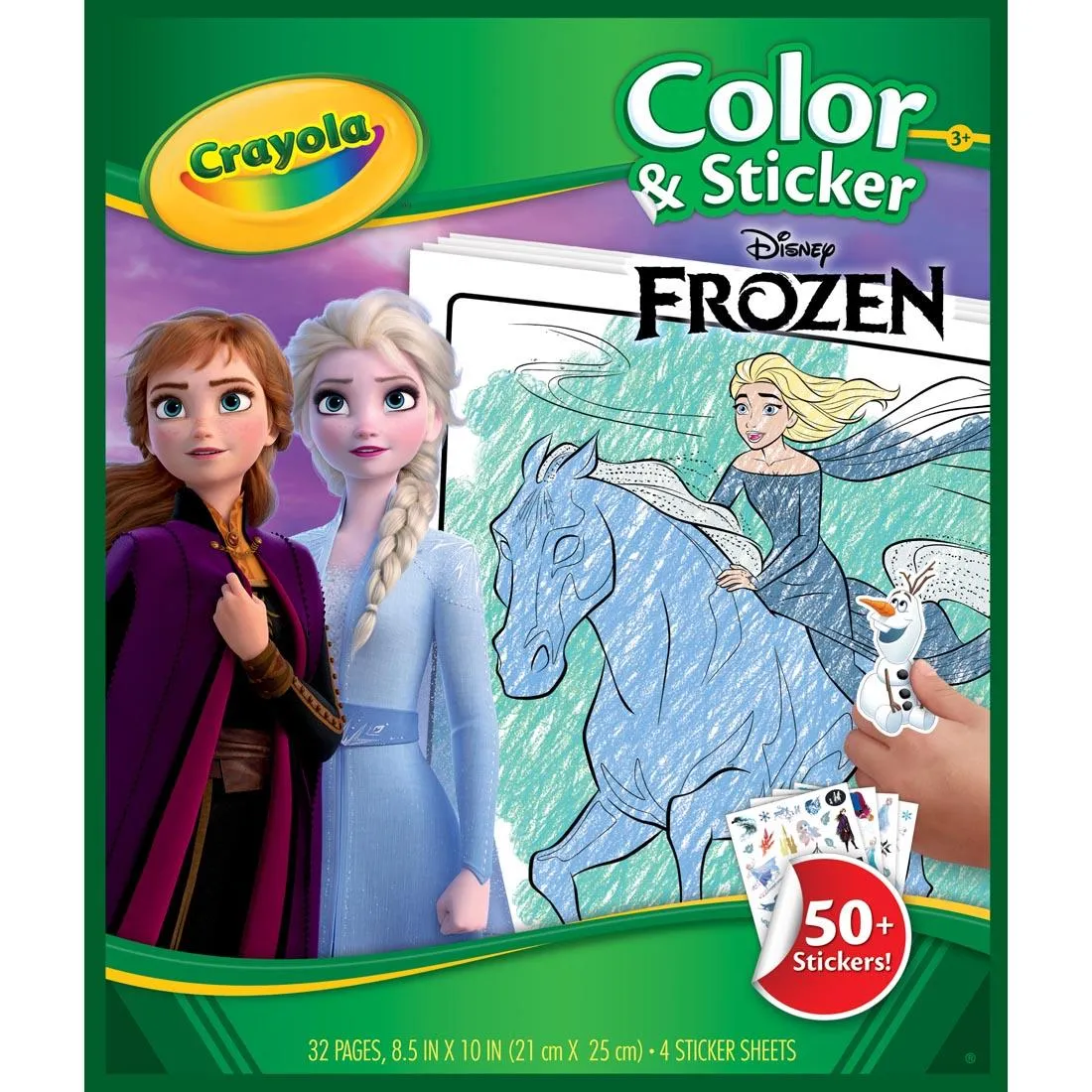 Libro stickers Disney Frozen