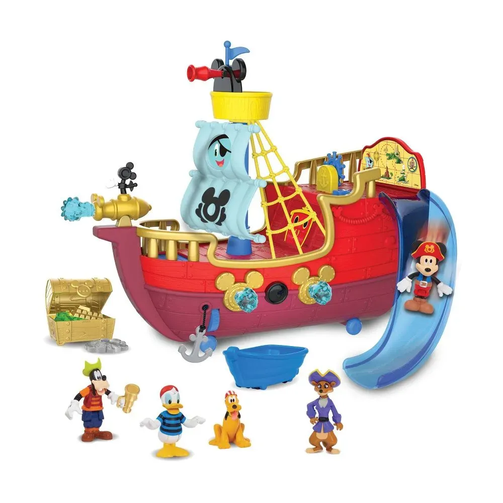 Barco Pirata Mickey Mouse