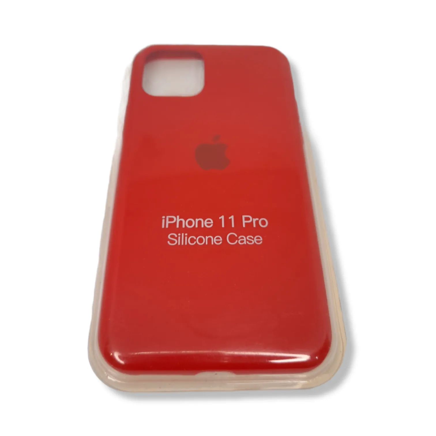 Forro Silicone Case Iphone 11 Pro Rojo