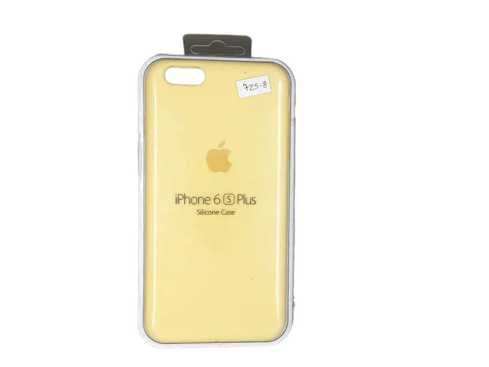 Forro Silicone Case  Iphone 6S Plus Amarillo