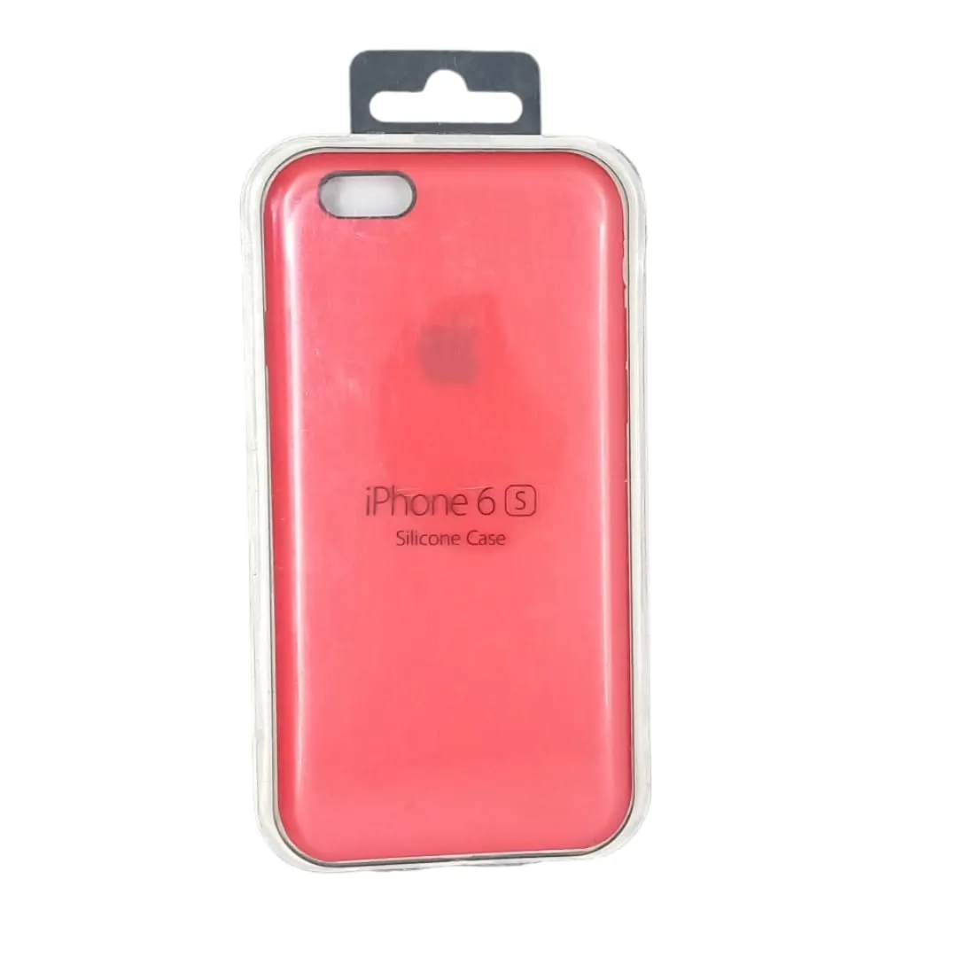 Forro Silicone Case Iphone 6 / 6S Rojo