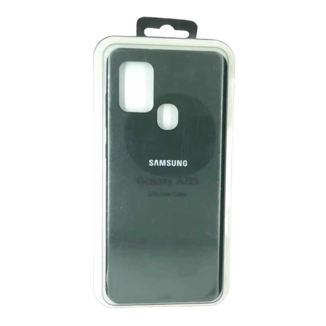 Forro Silicone Case Samsung A21S Verde