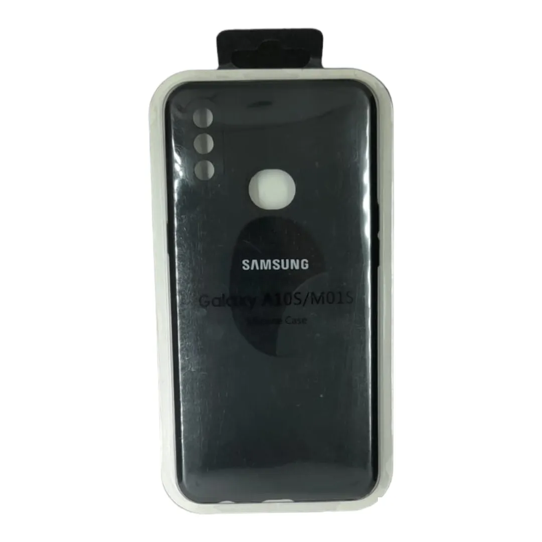 Forro Silicone Case Samsung A10S / M01S Negro