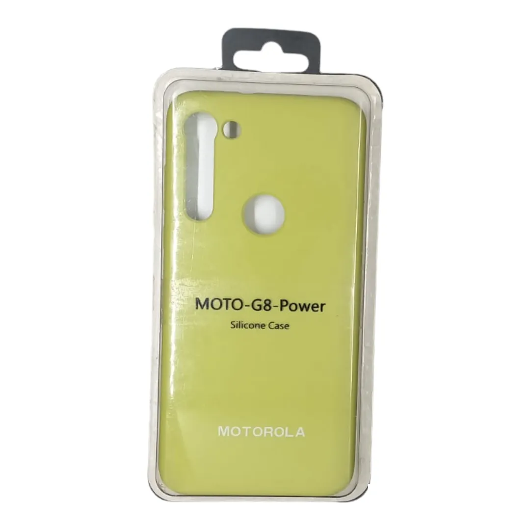 Forro Silicone Case Motorola G8 Power Verde